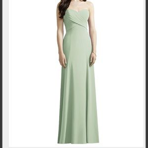 Mint evening dress